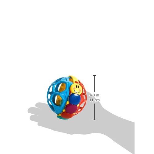  [아마존베스트]Baby Einstein Bendy Ball Rattle Toy (Color may vary)