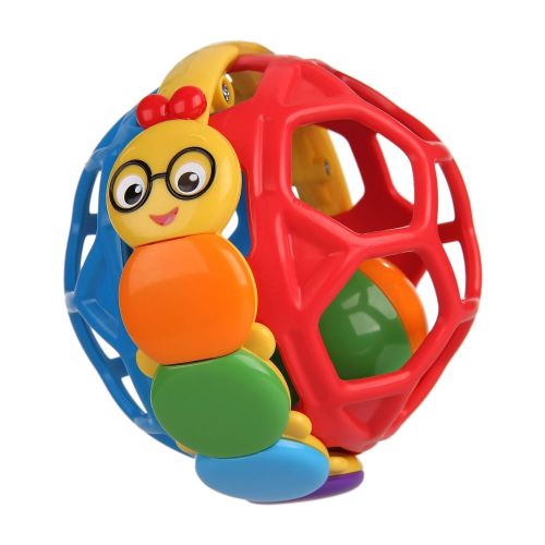  [아마존베스트]Baby Einstein Bendy Ball Rattle Toy (Color may vary)