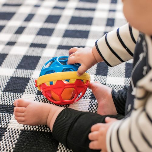  [아마존베스트]Baby Einstein Bendy Ball Rattle Toy (Color may vary)