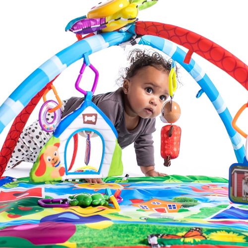  [아마존베스트]Baby Einstein Caterpillar & Friends Play Gym with Lights and Melodies, Ages Newborn +