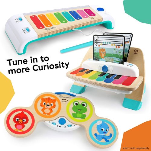  [아마존베스트]Baby Einstein Magic Touch Drums Wooden Drum Musical Toy, Ages 6 months and up