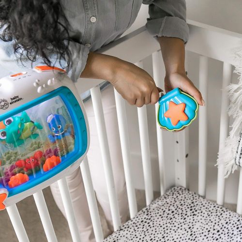 [가격문의]Baby Einstein Sea Dreams Soother Musical Crib Toy and Sound Machine, Newborns +