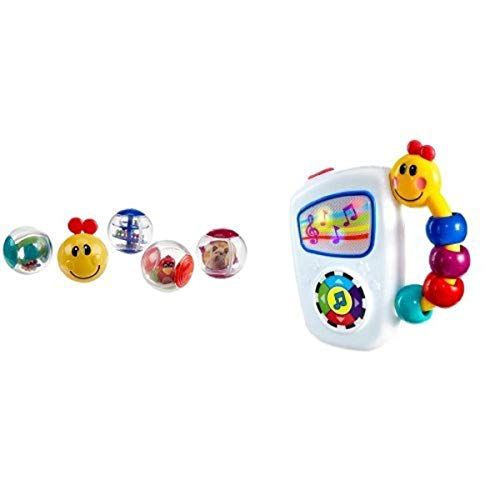  Baby Einstein Rollar Pillar Activity Balls and Take Along Tunes Musical Toy