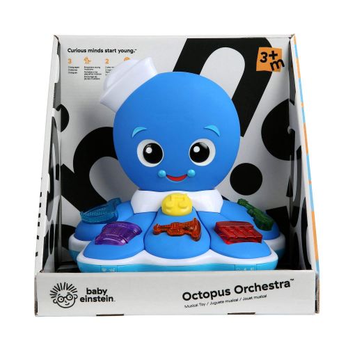  Baby Einstein Octopus Orchestra Musical Toy, Ages 6 months +