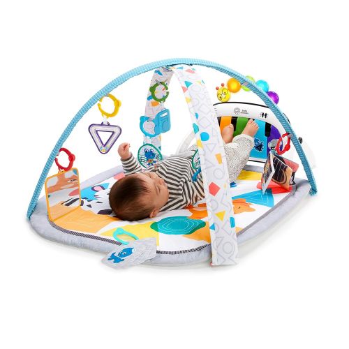  Visit the Baby Einstein Store Baby Einstein 4-in-1 Kickin Tunes Music and Language Discovery Activity Play Gym