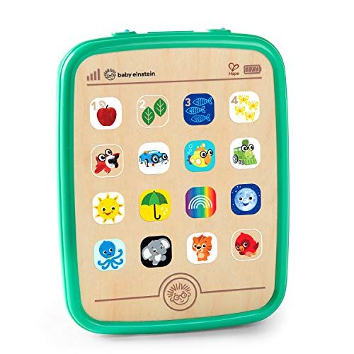  Baby Einstein Magic Touch Curiosity Tablet Wooden Musical Toy, 6 Months +