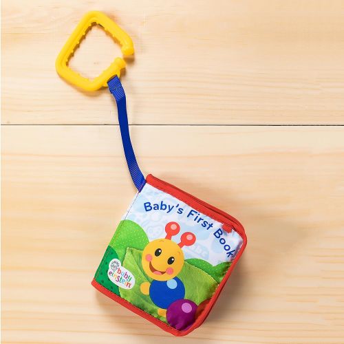  Baby Einstein Soft Book Plush Toy Explore & Discover Soft Book with Crinkle Pages (Design May Vary), Ages 0 Months +