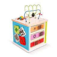 Baby Einstein Innovation Station Wooden Activity Cube Toddler Toy, Ages 12 months and up