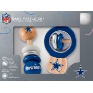 Baby Fanatic NFL Dallas Cowboys Baby Rattle Set - 2 Pack