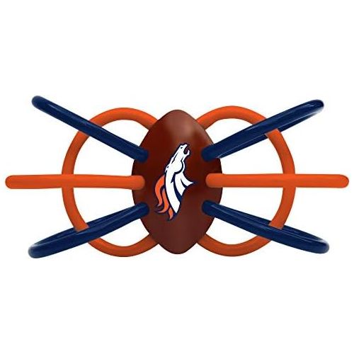  Baby Fanatic Denver Broncos Winkle Teether Rattle