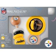 Baby Fanatic NFL Pittsburgh Steelers Baby Rattle Set - 2 Pack