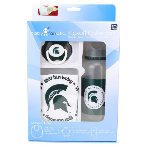  Baby Fanatic NCAA Michigan State Spartans Baby Gift Set