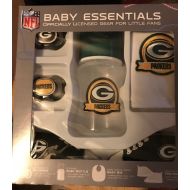 Baby Fanatic Green Bay Packers 5 Piece Baby Gift Set 2 Pacifiers Pre Walkers Bottle + Bib