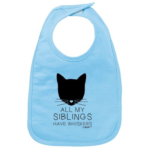  Baby Gifts For All All My Siblings Have Whiskers Kitty Cat Baby Bib