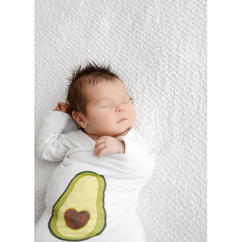  Baby Goes Here Lets Avocuddle Avocado Swaddle Blanket