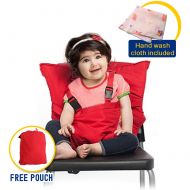 Baby HighChair Harness Portable Travel High Chair Easy Seat for Baby Children Toddler Kids Feeding Eating with...