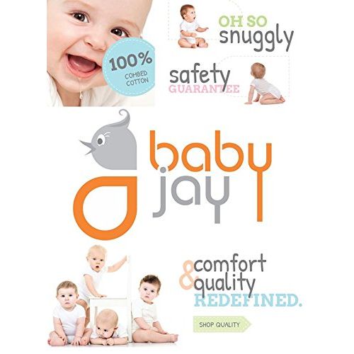  Baby Jay 5 Pack Sleeveless Onesie For Babies and Toddlers - Premium Soft Cotton Bodysuit For Boys and Girls