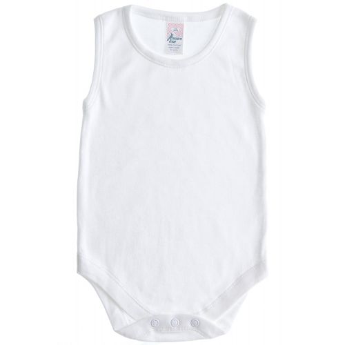  Baby Jay 5 Pack Sleeveless Onesie For Babies and Toddlers - Premium Soft Cotton Bodysuit For Boys and Girls