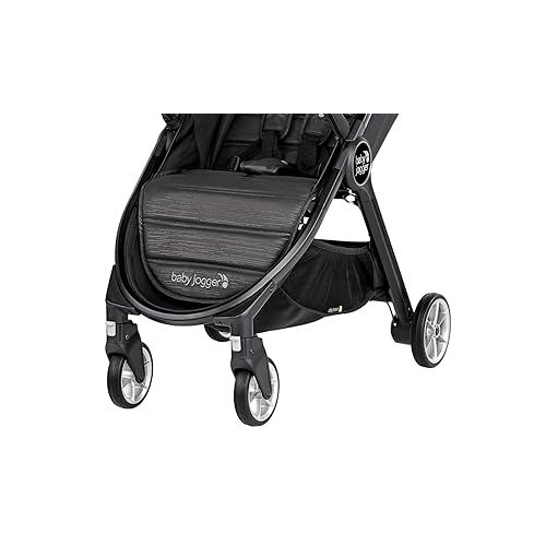  Baby Jogger City Tour 2 Ultra-Compact Travel Stroller, Jet, Lightweight, Foldable, Ideal for Traveling