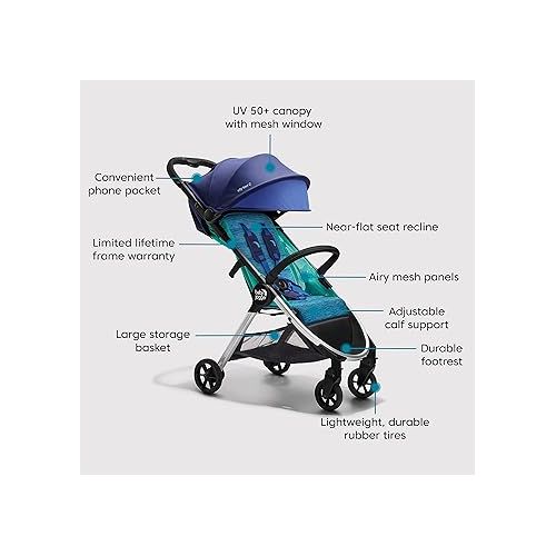  Baby Jogger® City Tour™ 2 Ultra-Compact Travel Stroller, Coastal