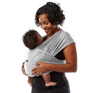 Baby K’tan Original Baby Wrap Carrier, Infant and Child Sling - Simple Wrap Holder for Babywearing - No Rings or Buckles - Carry Newborn up to 35 lbs, Heather Grey, M (W dress 10-1