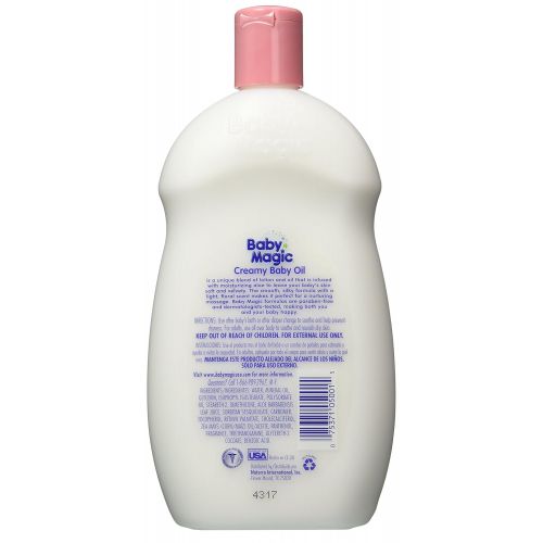  Baby Magic Creamy Baby Oil Sweet Baby Rose 16.5 OZ