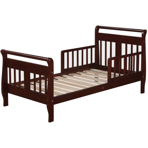  Baby Relax Sleigh Toddler Bed, Espresso
