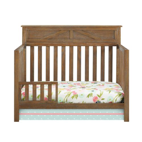  Baby Relax Hathaway Toddler Rail, Rustic Coffee