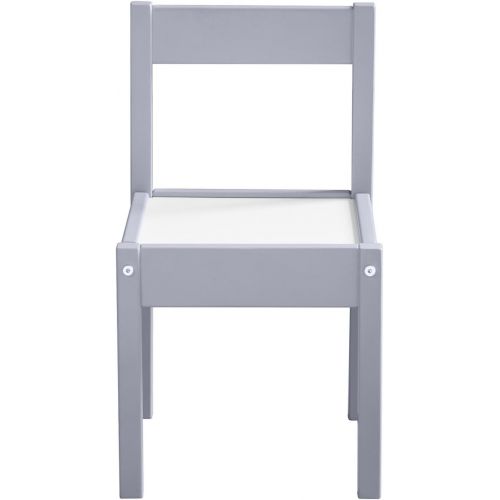  Baby Relax DA7501G Hunter 3 Piece Kiddy Table and Chair Set, Gray