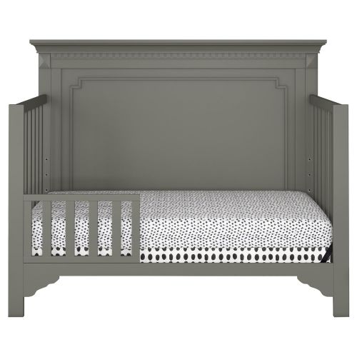  Baby Relax Teri 3-Drawer Dresser and Topper, Soft Gray
