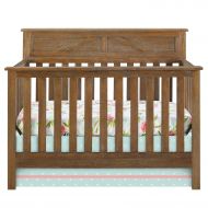 Baby Relax Hathaway 5-in-1 Convertible Crib, Rustic Coffee