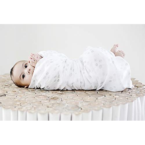  Baby Sense Silky Soft Receiver Muslin Blanket | Stretchy Breathable Bamboo & Cotton