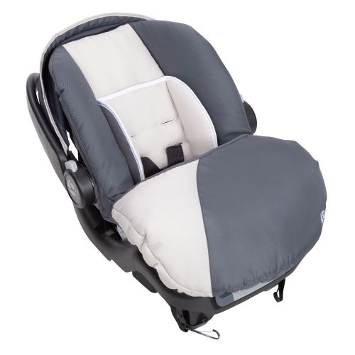  Baby Trend Ally Adjustable 35 Pound Baby Car Seat with Base, Magnolia (2 Pack)