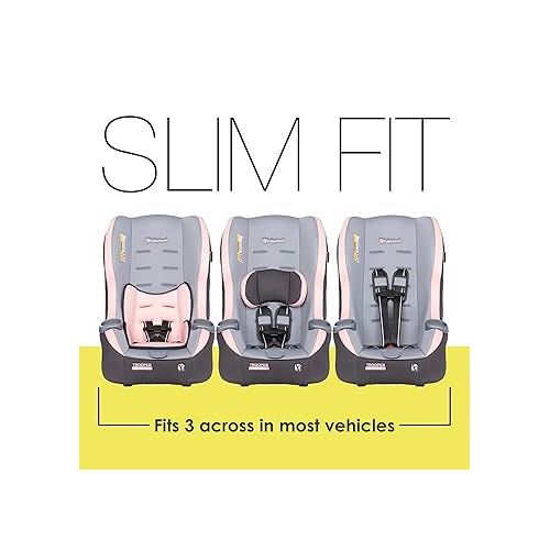  Baby Trend Trooper 3-in-1 Convertible Car Seat, Quartz Pink