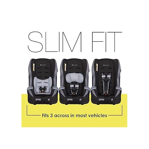  Baby Trend Trooper 3-in-1 Convertible Car Seat, Dash Black