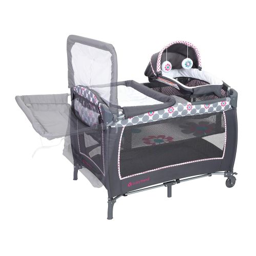  Baby Trend Lil Snooze Deluxe Nursery Center, Flora