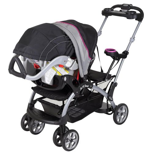  Baby Trend Sit N Stand Ultra Stroller, Millennium Raspberry