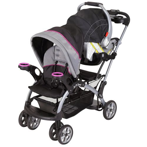  Baby Trend Sit N Stand Ultra Stroller, Millennium Raspberry