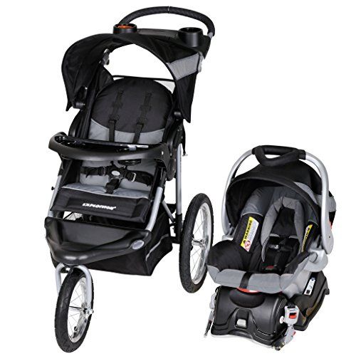  [아마존베스트]Baby Trend Expedition Jogger Travel System, Millennium White