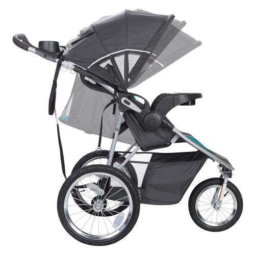  [아마존베스트]Baby Trend Pathway 35 Jogger Travel System, Optic Teal