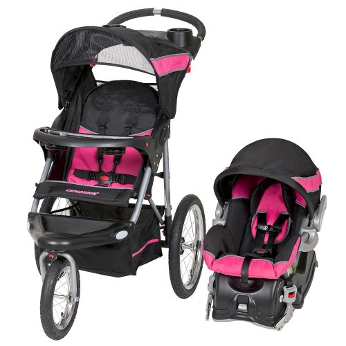  [아마존베스트]Baby Trend Expedition Jogger Travel System, Bubble Gum