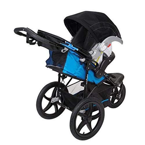  [아마존베스트]Baby Trend Xcel Jogger Stroller, Mosiac Blue