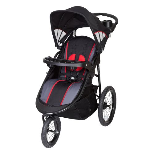  [아마존베스트]Baby Trend Pathway 35 Jogger Stroller, Optic Red