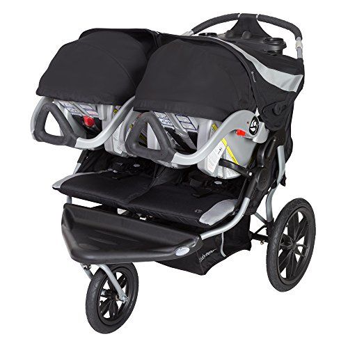  [아마존베스트]Baby Trend Navigator Lite Double Jogger Stroller, Europa