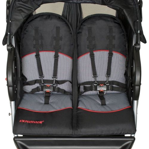  [아마존베스트]Baby Trend Expedition Double Jogger Stroller, Millennium