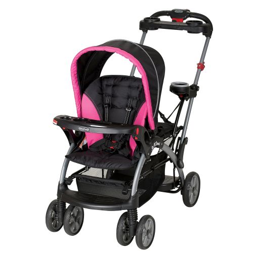  [아마존베스트]Baby Trend Sit n Stand Ultra Stroller, Bubble Gum