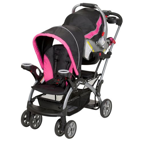  [아마존베스트]Baby Trend Sit n Stand Ultra Stroller, Bubble Gum