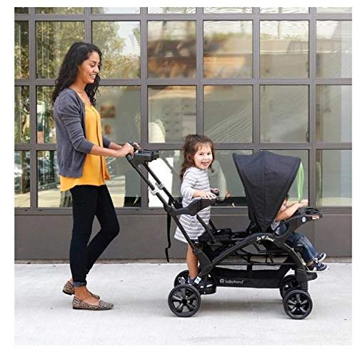  [아마존베스트]Baby Trend Double Sit N Stand Stroller, Millennium Orange