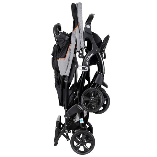  [아마존베스트]Baby Trend Double Sit N Stand Stroller, Millennium Orange