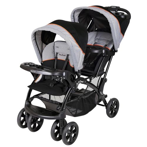  [아마존베스트]Baby Trend Double Sit N Stand Stroller, Millennium Orange